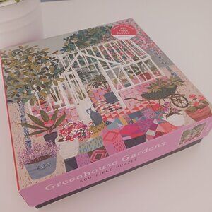Galison 500 piece puzzle Greenhouse Gardens new Bag sealed